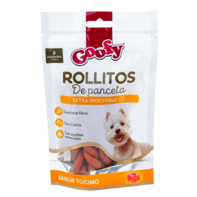 GOOFY ROLLITOS DE PANCETA 4 UNIDADES (70gr.)