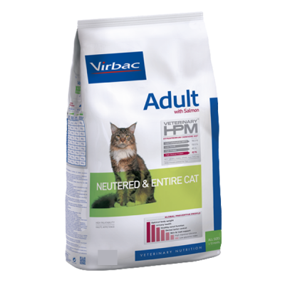 HPM CAT ADULTO SALMON NEUTERED ENTIRE 3KG