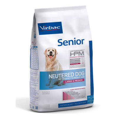 HPM DOG SENIOR LARGE & MEDIUM NEUTERED 3KG