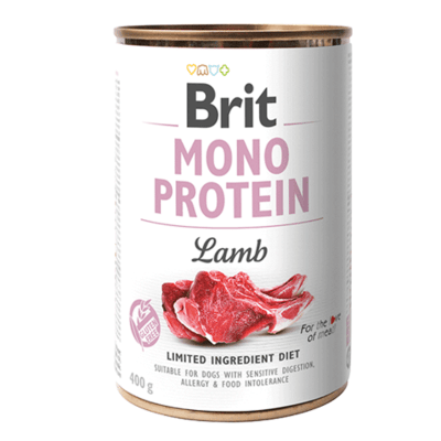 LATA BRIT CARE DOG MONO PROTEIN LAMB 400G