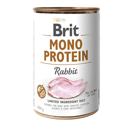 LATA BRIT CARE DOG MONO PROTEIN RABBIT 400G LATA BRIT CARE DOG MONO PROTEIN RABBIT 400G