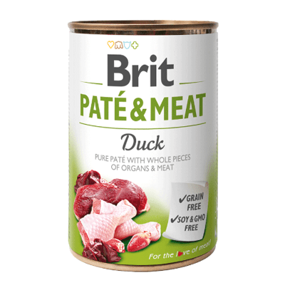LATA BRIT CARE DOG PATE & MEAT DUCK