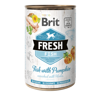 LATA BRIT FRESH DOG FISH WITH PUMPKIN 400G