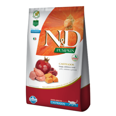 N&D CAT ADULTO CASTRADO PUMPKIN POLLO, CALABAZA Y GRANADA