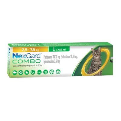 NEXGARD COMBO 2.5-7.5KG 0.9ML