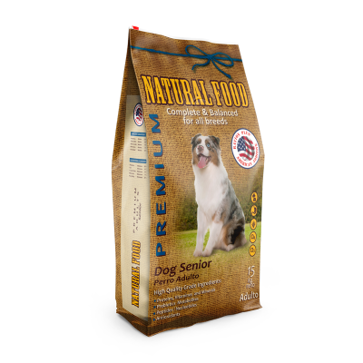 NATURAL FOOD DOG SENIOR 15KG NATURAL FOOD DOG SENIOR 15KG