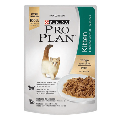 POUCH PRO PLAN CAT KITTEN 85gr