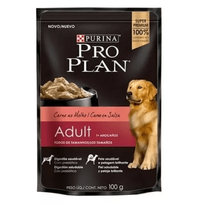SOBRE PRO PLAN DOG ADULTO CARNE 100gr