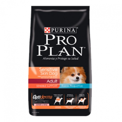 PRO PLAN DOG ADULTO RAZA PEQUEÑA SENSITIVE SKIN 3KG