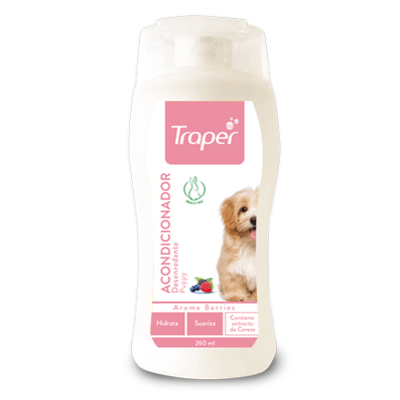 TRAPER ACONDICIONADOR DESENREDANTE PUPPY 260ML TRAPER ACONDICIONADOR DESENREDANTE PUPPY 260ML