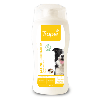 TRAPER ACONDICIONADOR DESENREDANTE PERRO AROMA VAINILLA - COCO 260ML