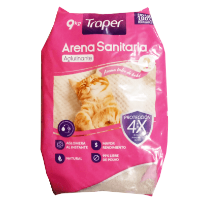 TRAPER ARENA TALCO BEBE 9KG TRAPER ARENA TALCO BEBE 9KG