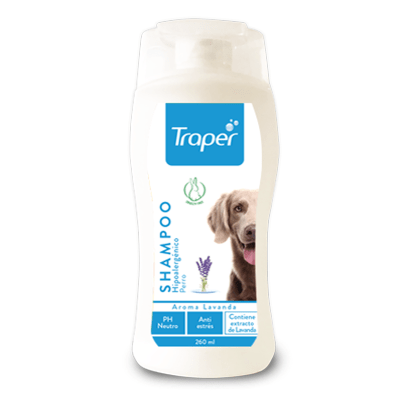 TRAPER SHAMPOO HIPOALERGENICO PERRO 260ML