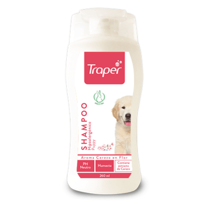 TRAPER SHAMPOO HIPOALERGENICO PUPPY 260ML TRAPER SHAMPOO HIPOALERGENICO PUPPY 260ML
