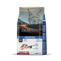 BRAVERY CAT ADULTO STERILIZED HERRING