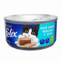 LATA FELIX  PATE SABOR PESCADO Y ATUN 156g
