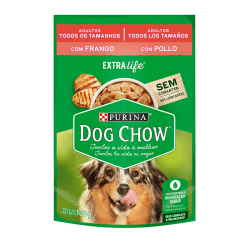 POUCH DOG CHOW ADULTO POLLO 100gr