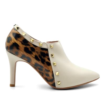 BOTÍN VICTORIA LEOPARDO BEIGE