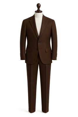 A MEDIDA TRAJE LINO CHOCOLATE1