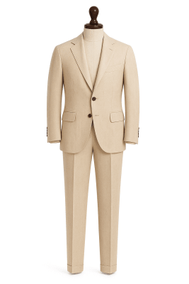 A MEDIDA TRAJE LINO BEIGE1