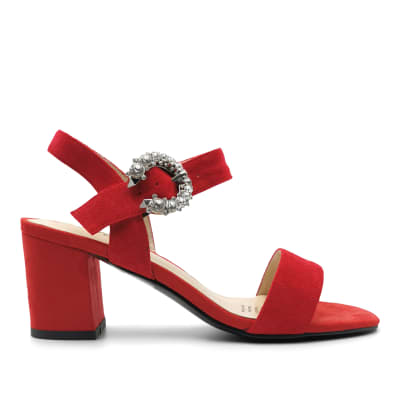 SANDALIA CATALINA ROJO