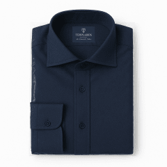 CAMISA AZUL ALGODÓN