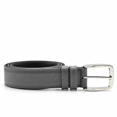 CINTURON FORMAL GRIS