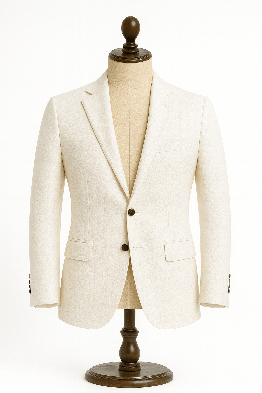 CHAQUETA LINO BLANCO