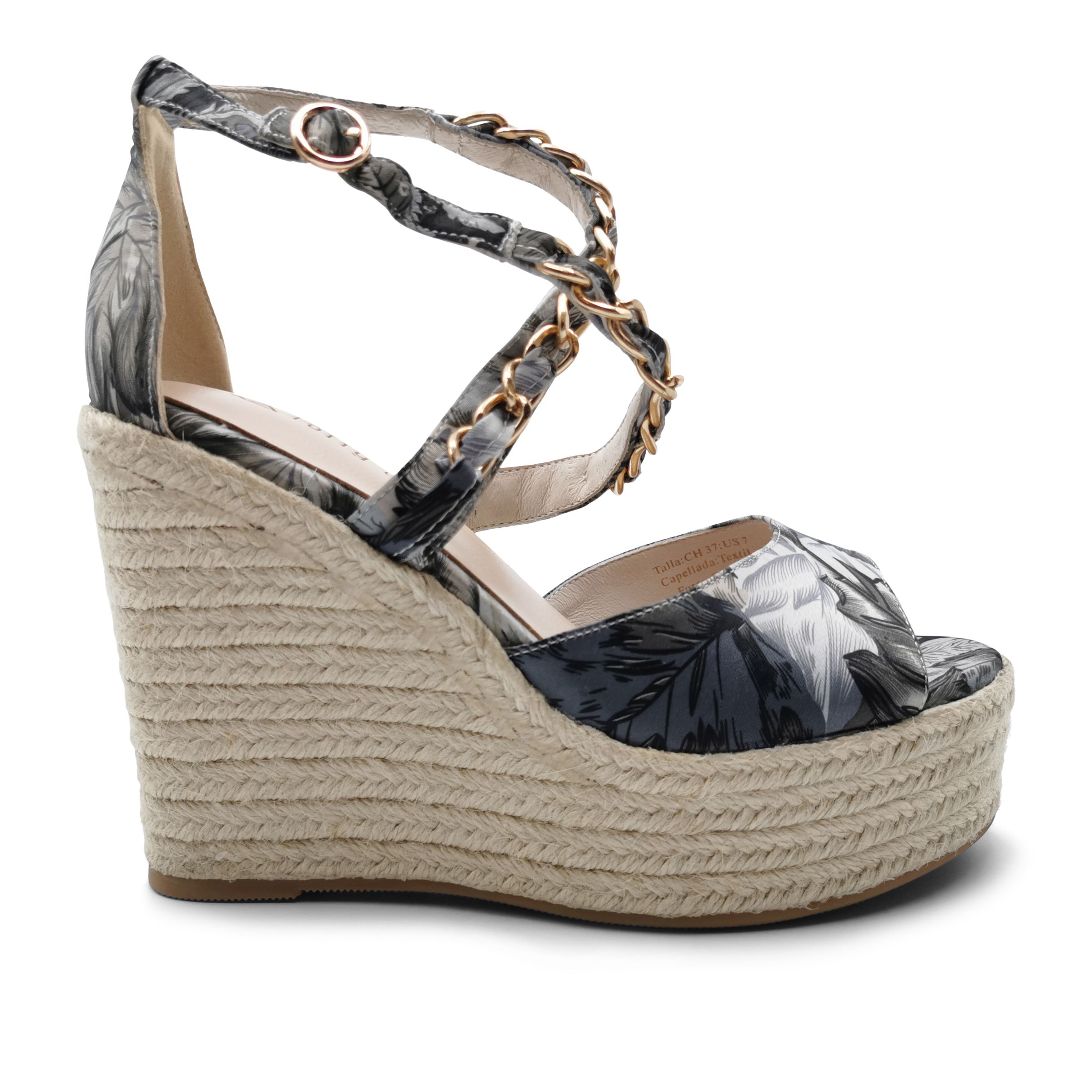 SANDALIA JAZMIN NEGRO