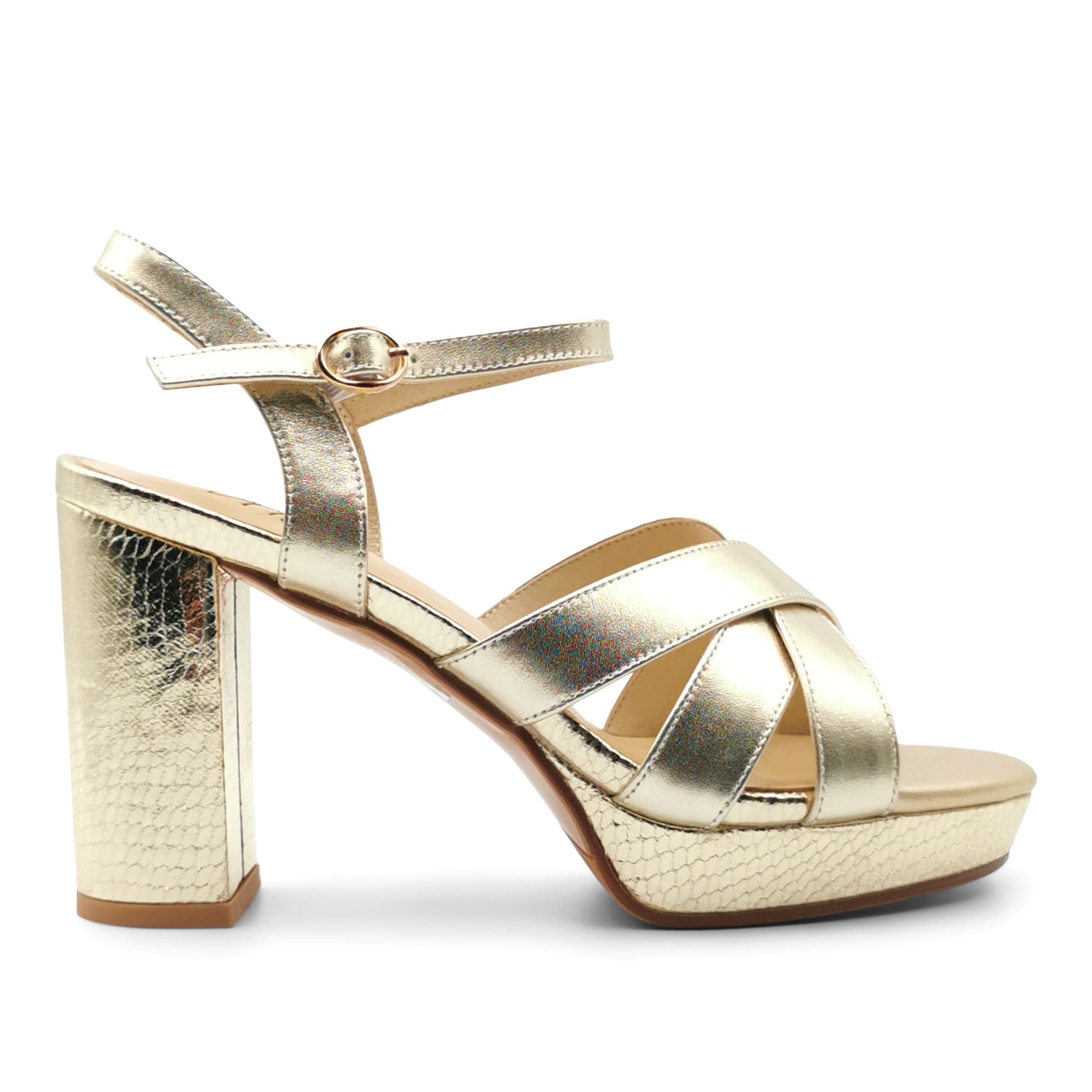 SANDALIA JULIE ORO