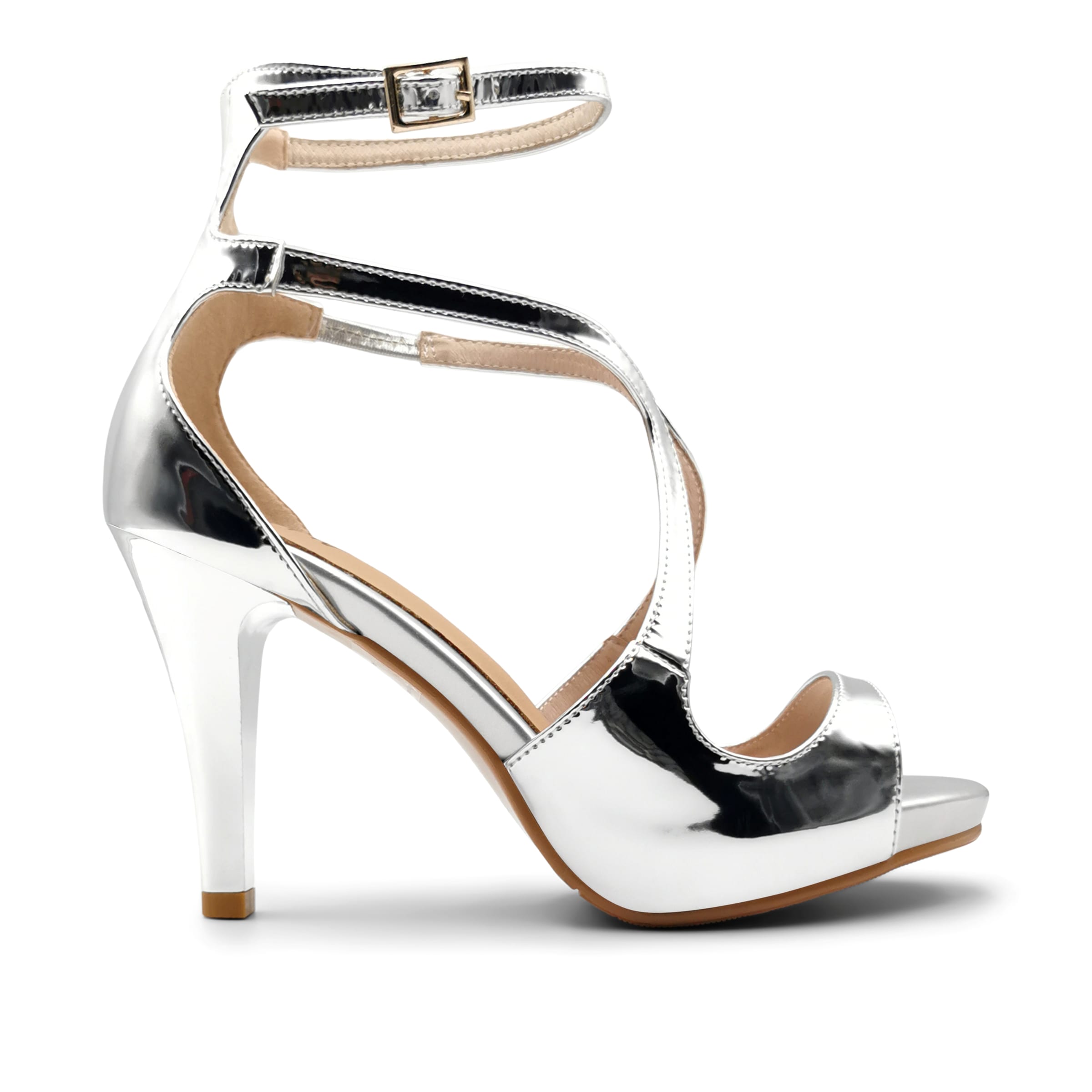SANDALIA CHARLOTTE PLATA