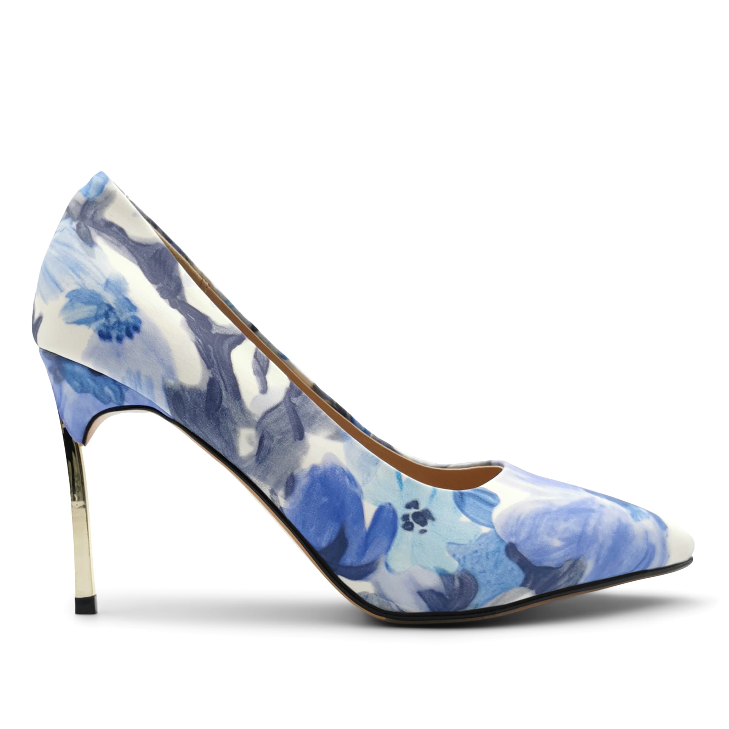 Botines Taco Zapatos Taco Aguja Chile TACO FLORENCIA AZUL Toffy Co