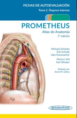 Schunke Prometheus. Atlas De Anatomia  7Ed. Fichas De Autoevaluacion Tomo 2. Organos Internos