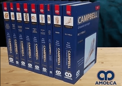 Campbell Cirugia Ortopedica 13a Ed., Coleccion 9 Tomos Incluye Ebook Y Videos