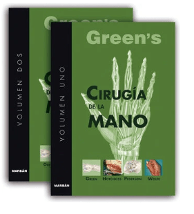 Green's cirugía de la mano 2 Vols Handbook