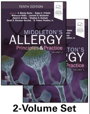 Middleton's Allergy 2-Volume Set, 10th Edition