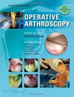Johnson, Operative Arthroscopy 4º Ed