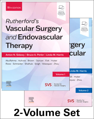 Rutherford's Vascular Surgery and Endovascular Therapy, 2-Volume Set, 11th edition, Sidawy