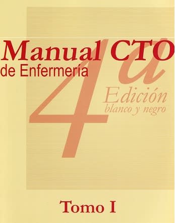 Manual CTO Enfermeria 4º Ed Blanco y negro - 2 Volumenes 0