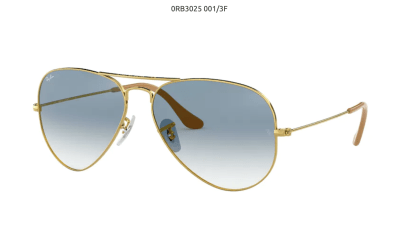 0RB3025 001/3F 58 AVIADOR