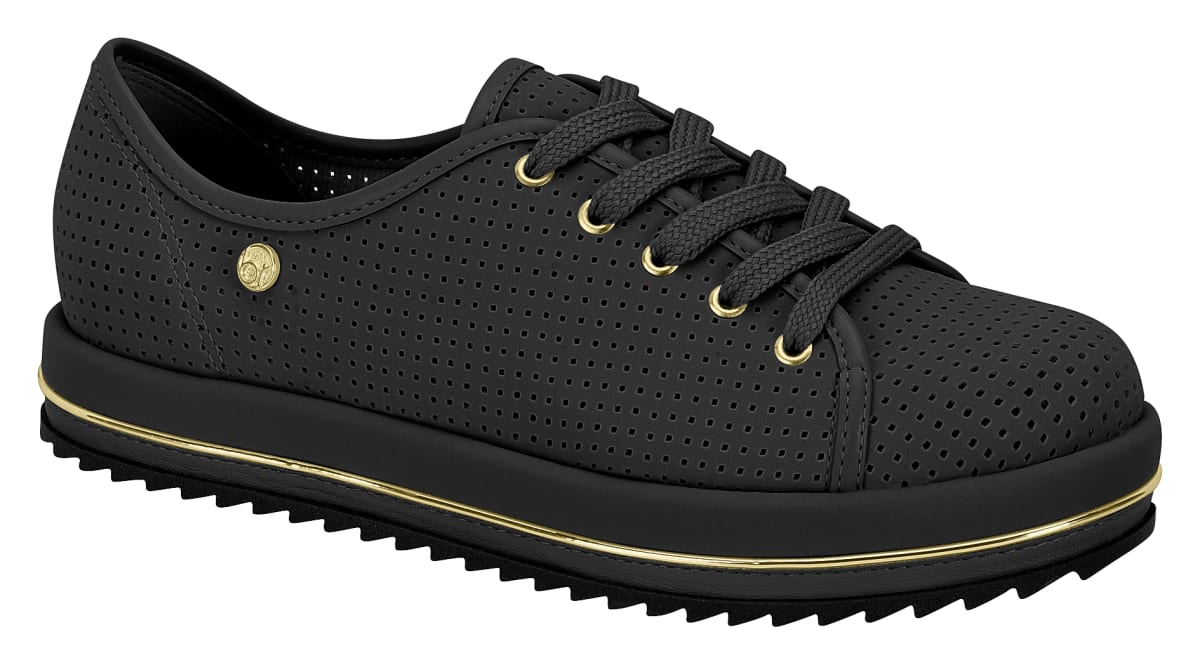 ZAPATILLAS TERRAPLEN PERFORADA NEGRO | Zapateria Cazenave