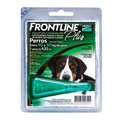 FRONTLINE PLUS PIPETA 40-60 KG FRONTLINE PLUS PIPETA 40-60 KG