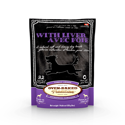 OVEN BAKED DOG TREAT LIVER 227 GR OVEN BAKED DOG TREAT LIVER 227 GR