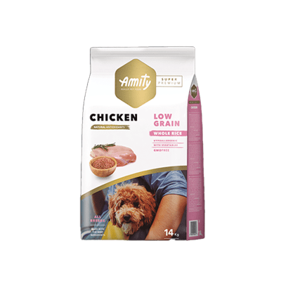 AMITY SP LOW GRAIN CHICKEN ADULT AMITY SP LOW GRAIN CHICKEN ADULT