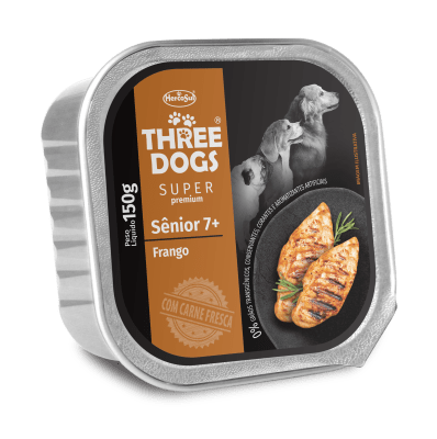 THREE DOGS SP PATE SENIOR 150 GR THREE DOGS SP PATE SENIOR 150 GR