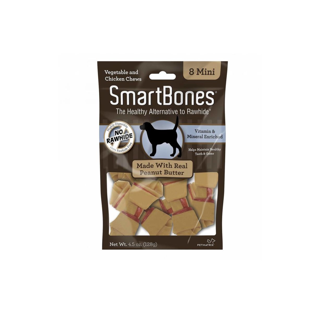 smartbones peanut butter mini