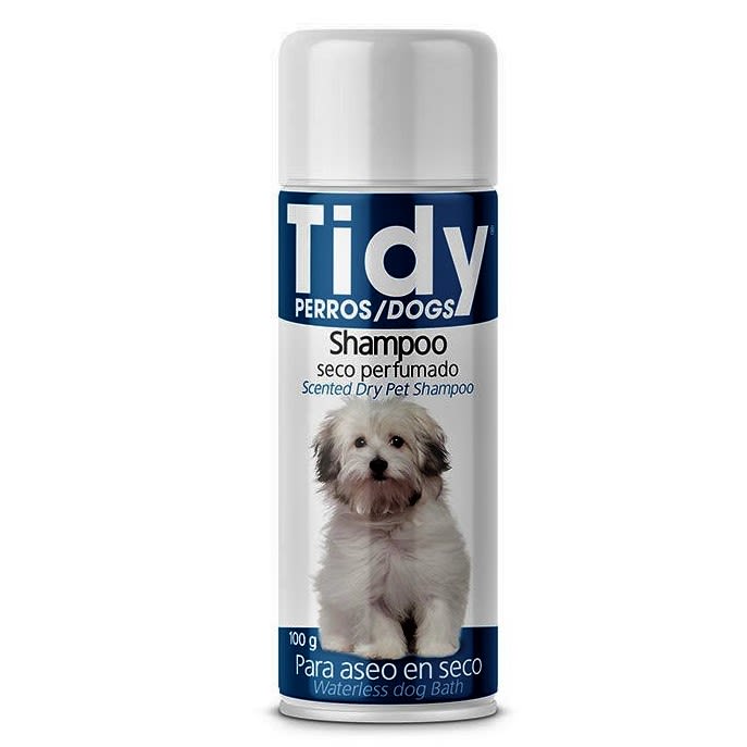 TIDY SHAMPOO EN SECO PERRO 100 GR GoPetChile
