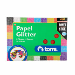 PAPEL GLITTER 8 HJ TORRE 0