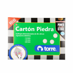 CARTON PIEDRA 6 HJ (1,3/1,5/2MM) TORRE