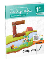 Caligrafix 1° Básico 2° Semestre Cuadriculado 5x5